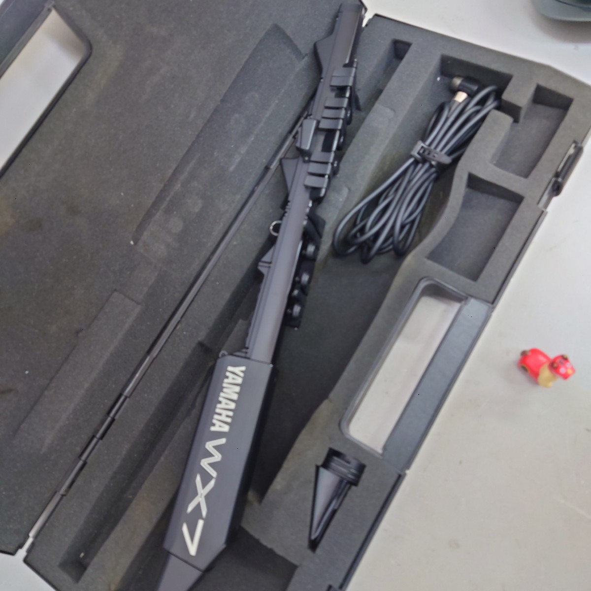 Yamaha WX7 Wind MIDI Controller Tested with Case and Cable No Battery Pack