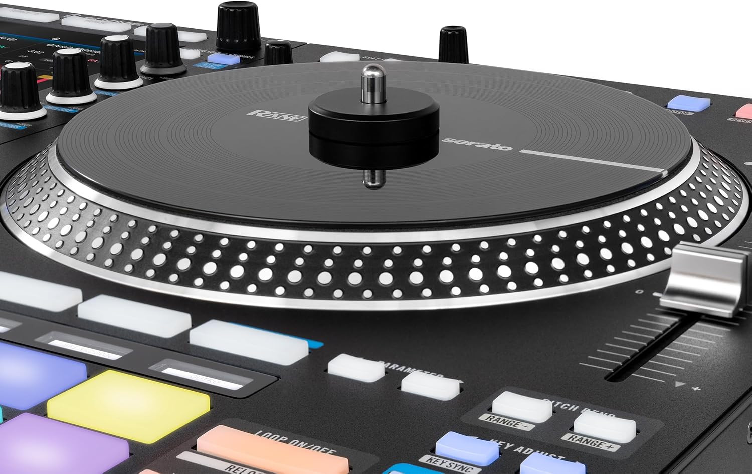 SYSTEM ONE All-In-One Standalone Motorized DJ Controller with Engine DJ OS, Seam