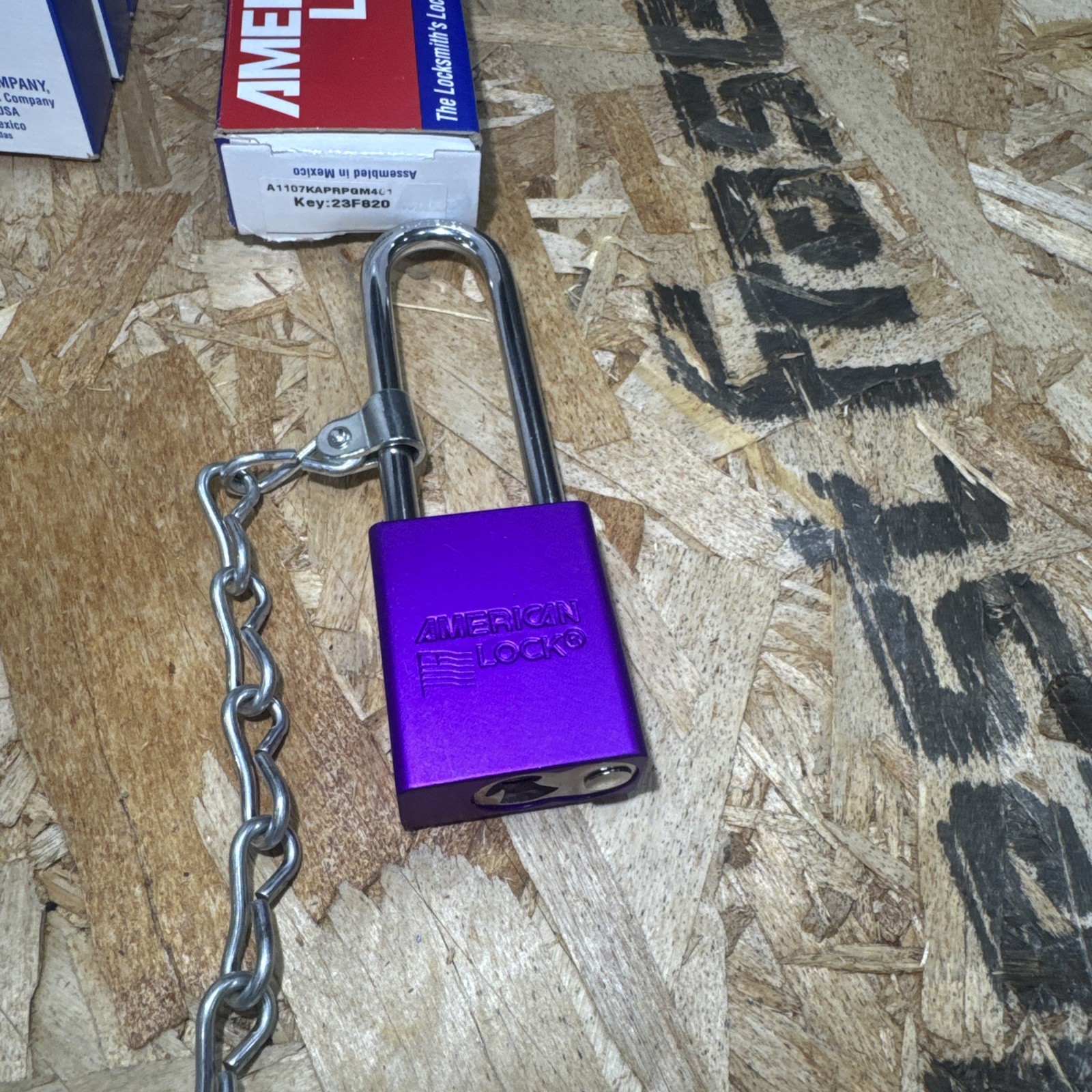 Box of - American Lock Lockout Padlock Red A1107 Locks