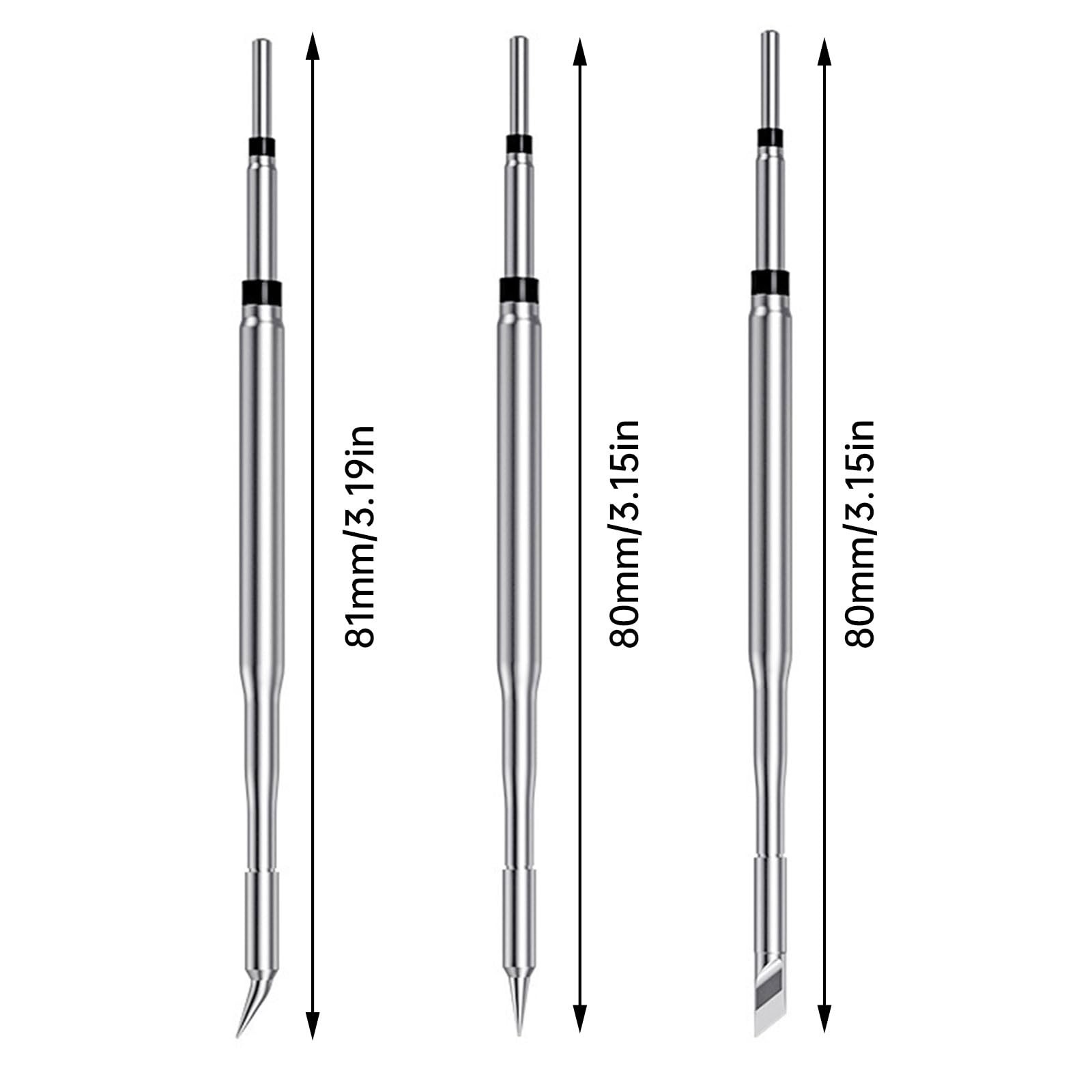 C210 Soldering Iron Tips,3-type Welding Head Tip C210 SK/ST/I Replacement Sol...