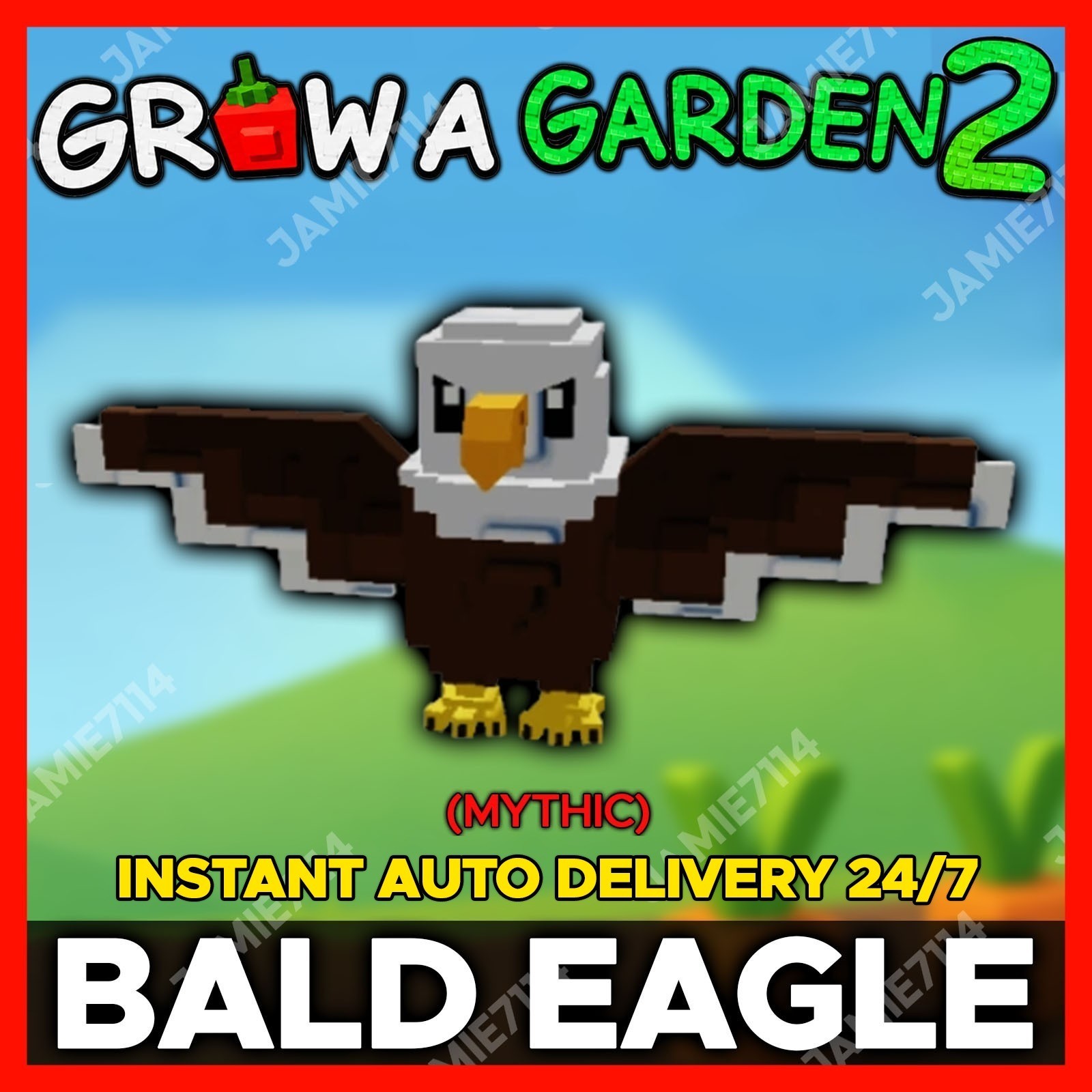 🪴Grow a Garden 2 | Bald Eagle | GAG2 Fast & Easy
