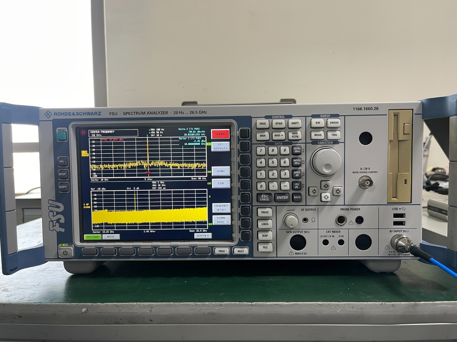Rohde & Schwarz FSU26 20 Hz - 26.5 GHz Spectrum Analyzer w/ FSU-B25 ,FS-K30_0917