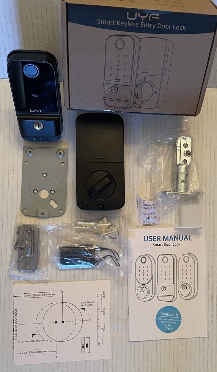 Smart Keyless Entry Door Lock