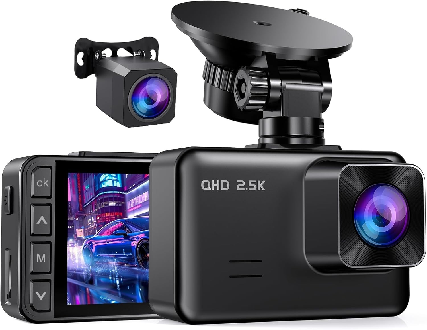 S50 G-Sensor Dash Cam, Loop Recording, 2'' Display
