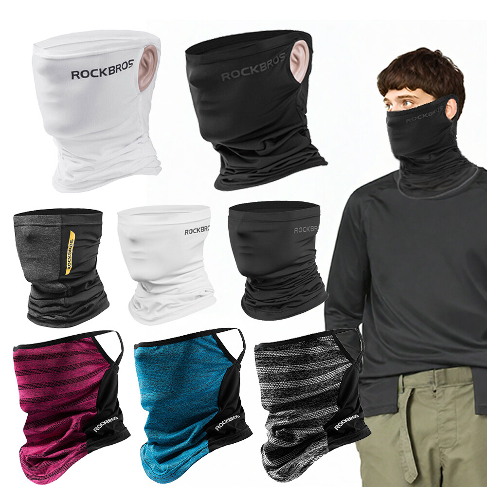 Neck Gaiter Bandana Sun UV Face Mask Cooling Breathable Face Cover for Men Woman