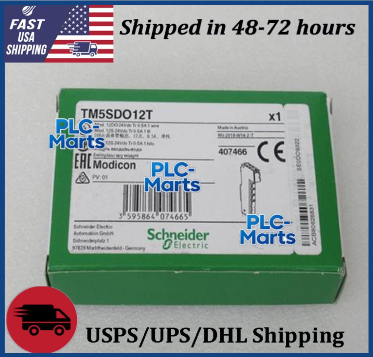 NEW SCHNEIDER TM5SDO12T Digital Output Module US Free TAX