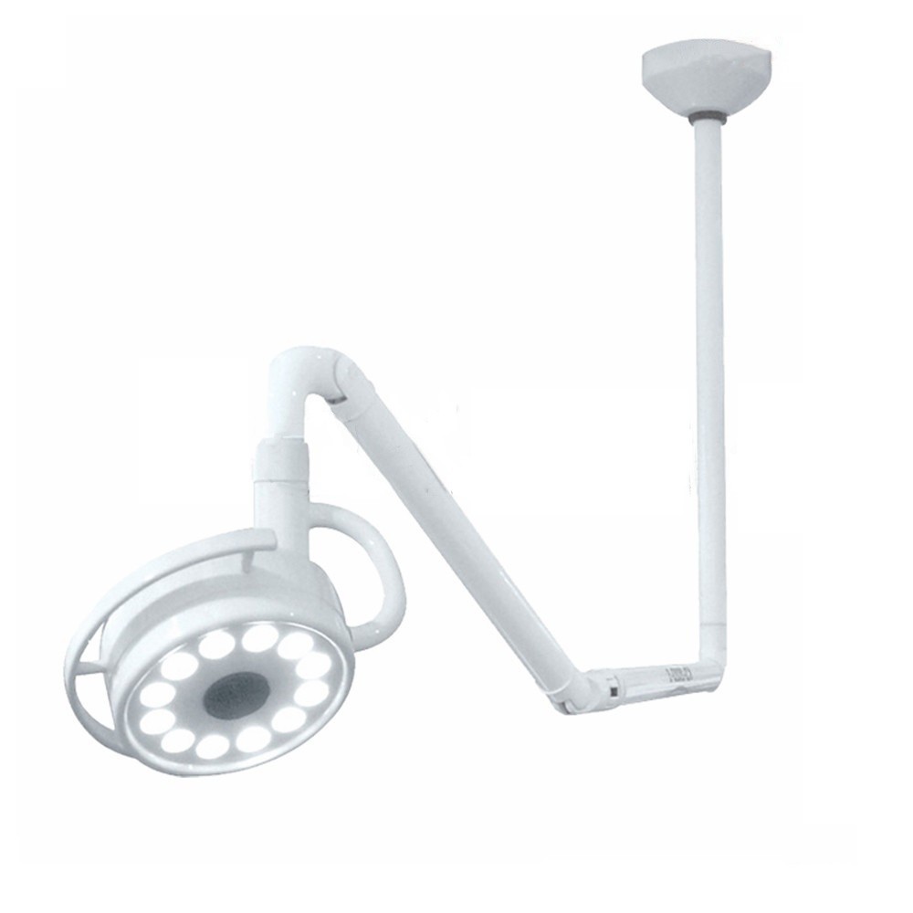 36W Ceiling Dental Surgical Exam LED Light Shadowless Lamp 1000mm 360° Rotated