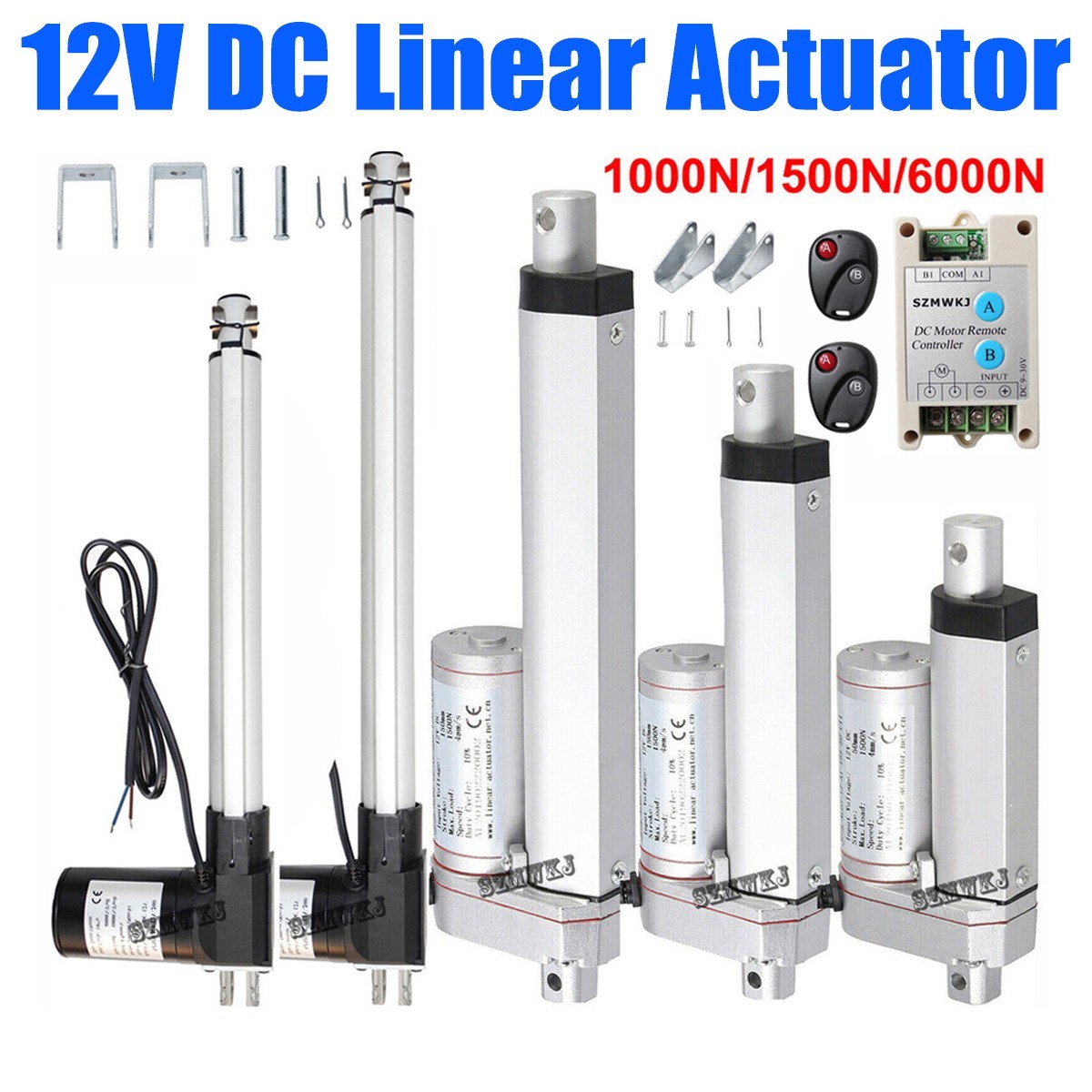 12V Linear Actuator Heavy Duty Electric Motor for Auto Medical Lift Door Open AT
