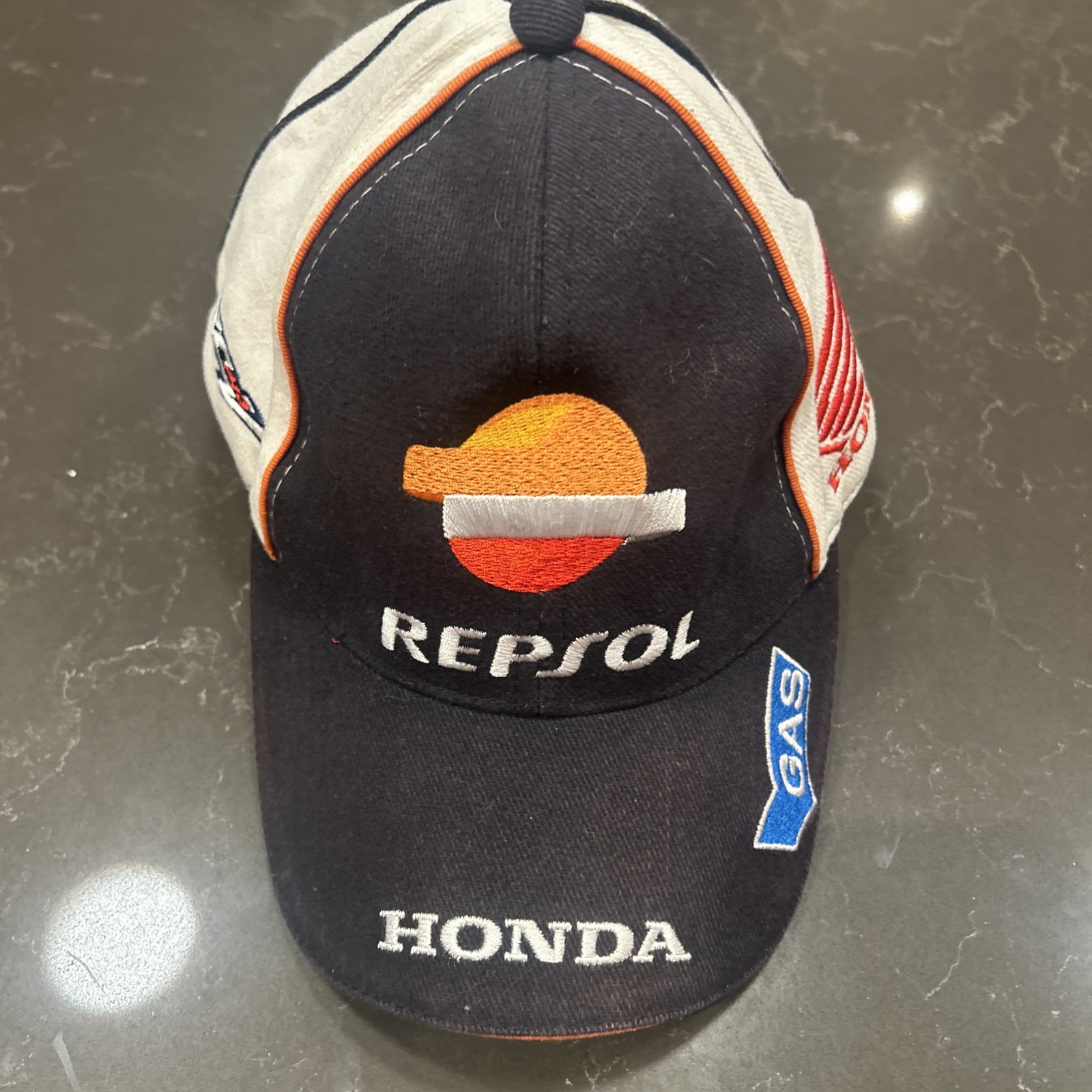 Vintage Y2K Repsol Formula 1, One Size Blue And White