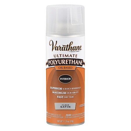 Rust-Oleum 9181 Polyurethane Spray,Clear,11.25 Oz.