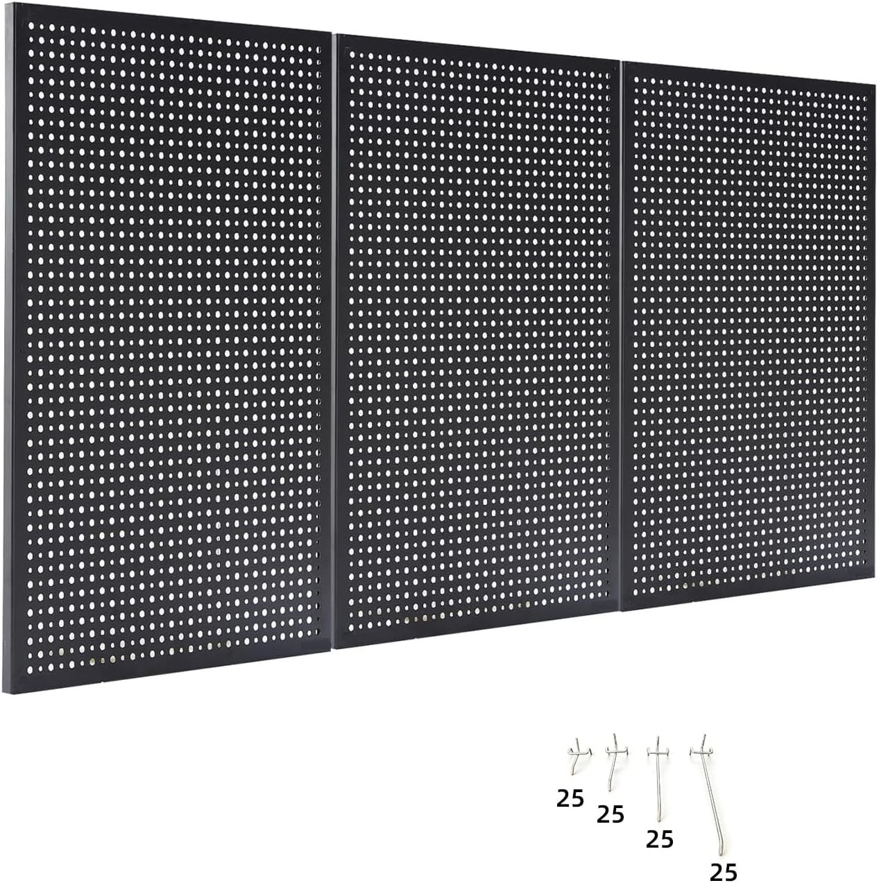 Pegboard Metal 36x20 Tool Organizer Kit