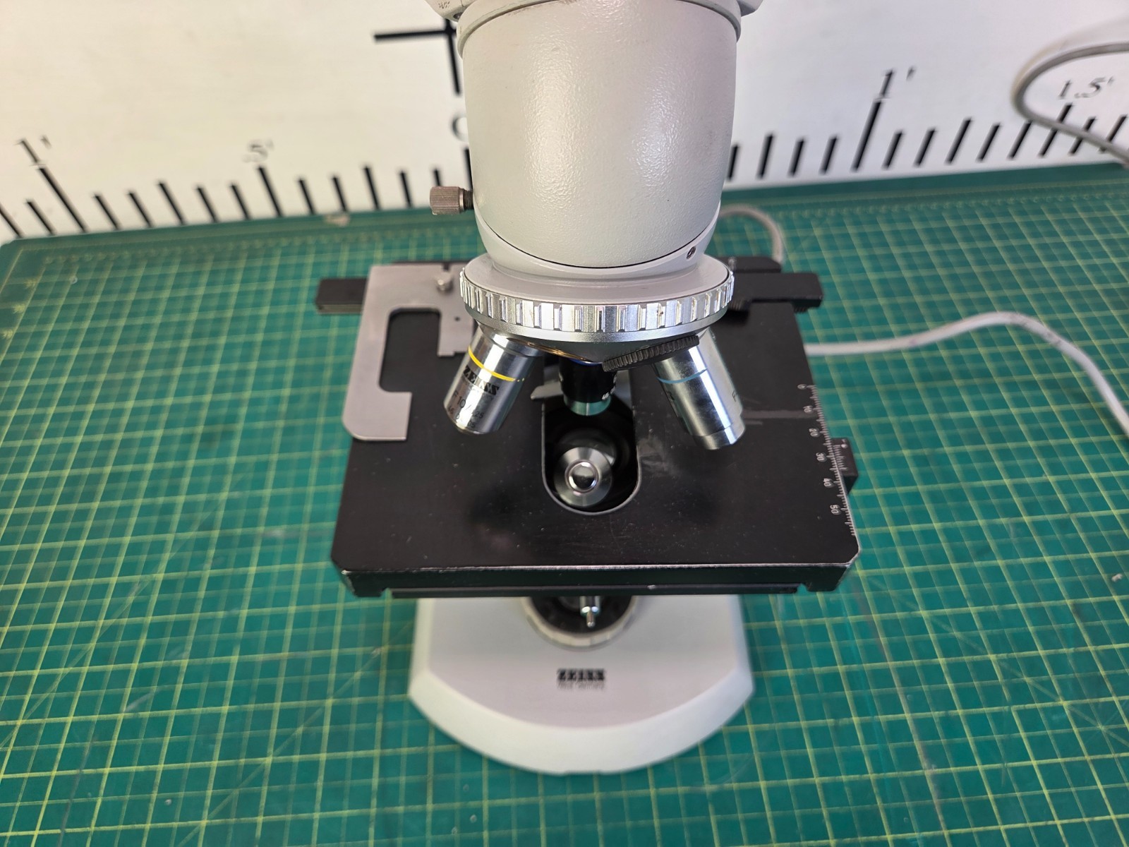Zeiss Standard 14 Microscope W 3 Objectives 470914-9901/19