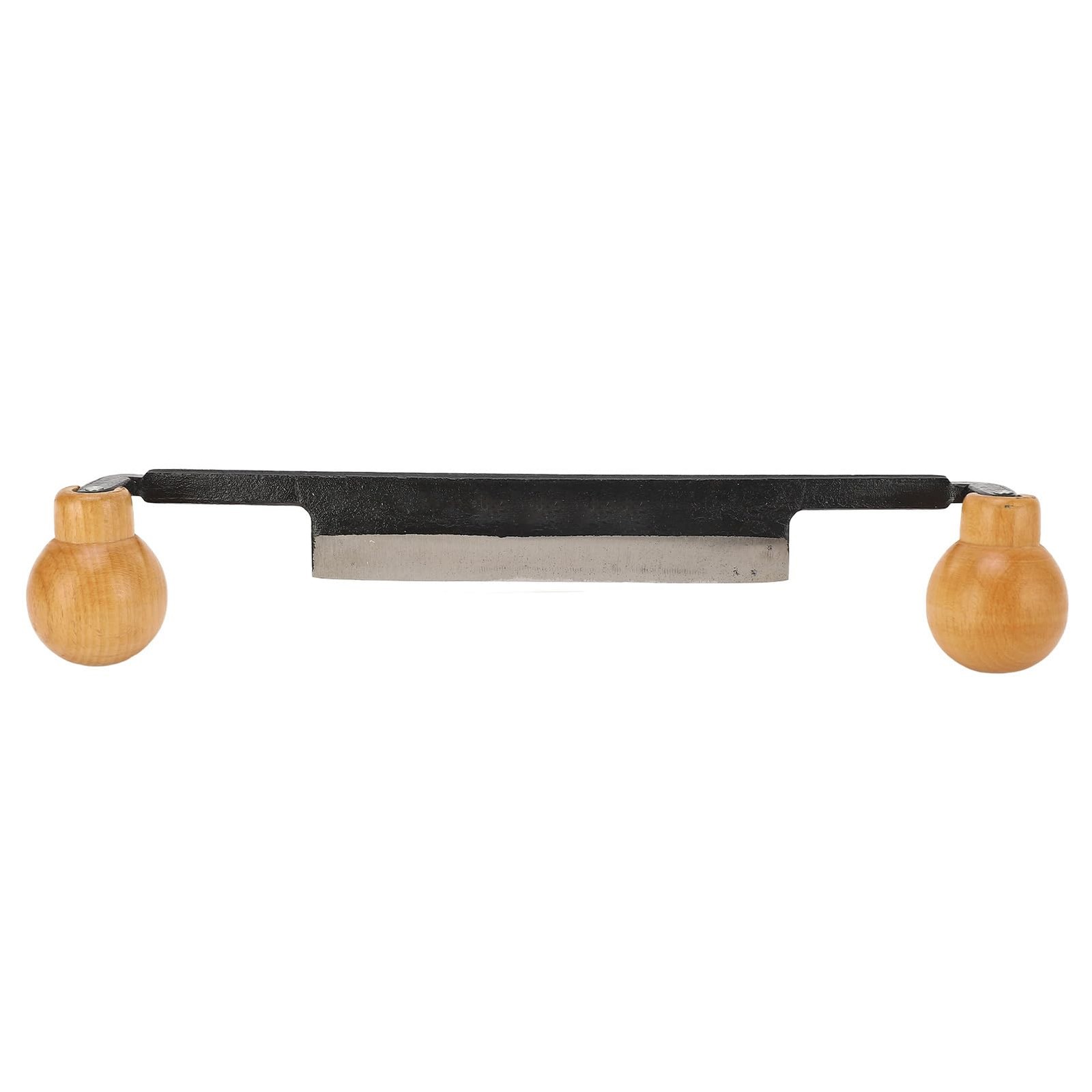 Straight Draw Shave Knife Tool AntiSlip Wooden Handle Woodworking Debarking