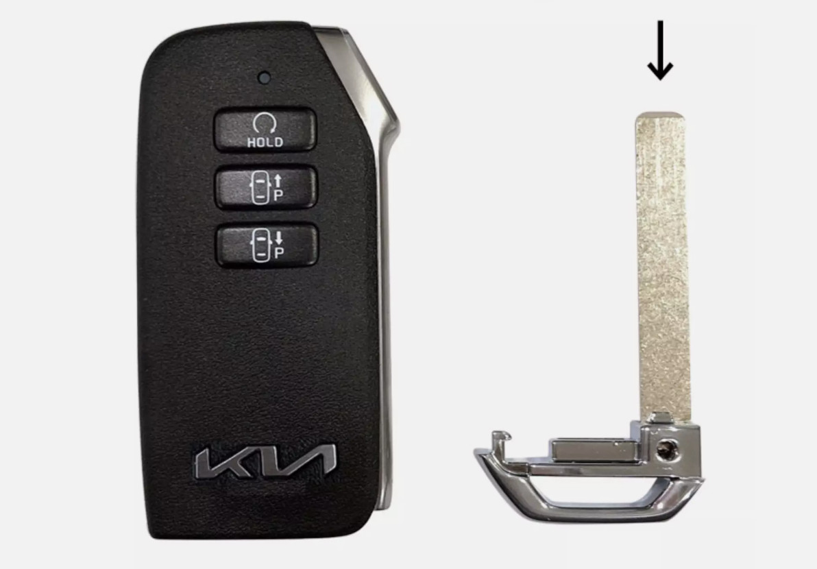 OEM 95440CV010 FOB Smart Key with Blank Key Parking Assist Kia EV6 ⭐Low Price⭐