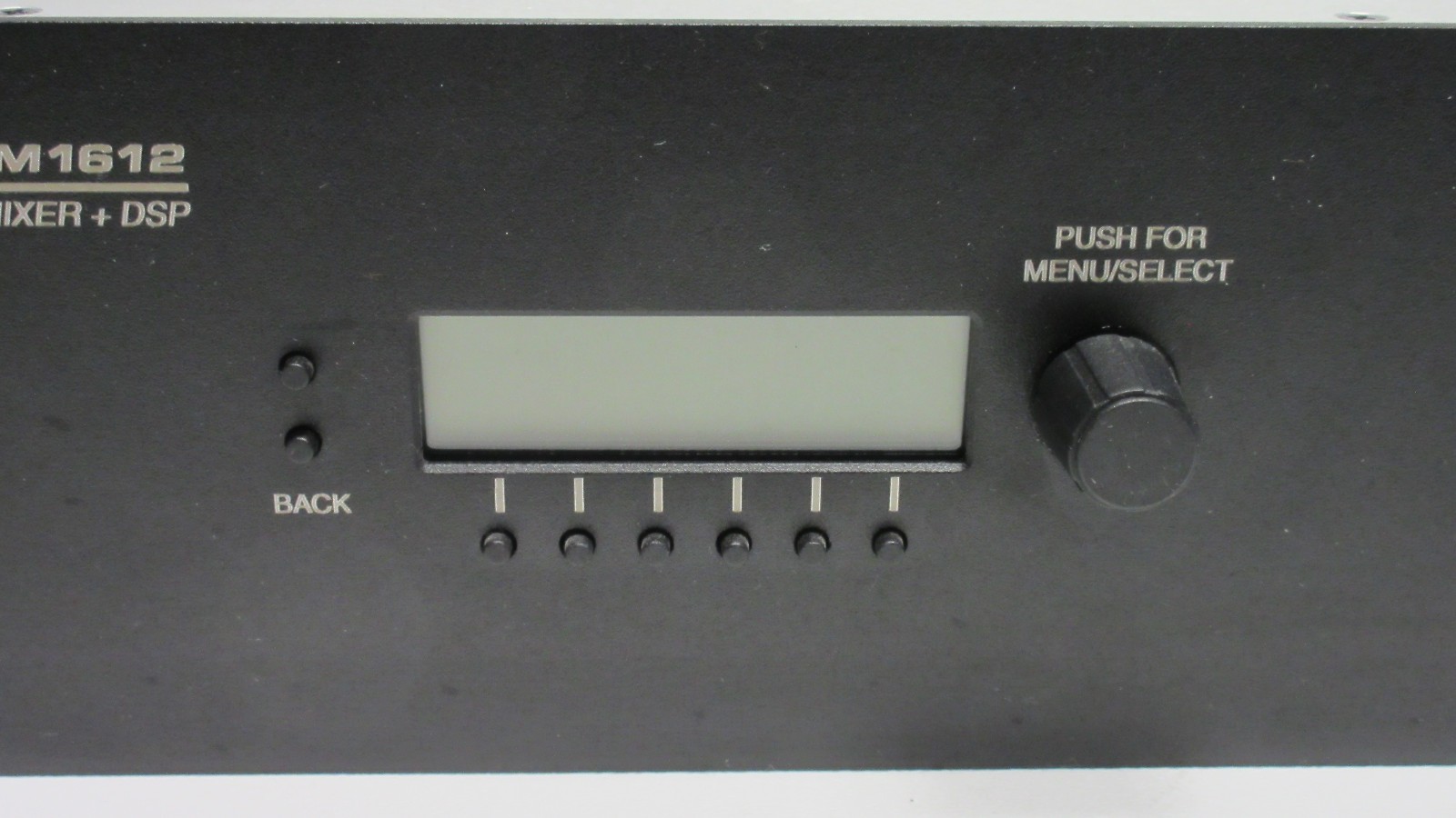 Lectrosonics DM1612 DSP Matrix Digital Automatic Mixer, Power ON and Menu VIDEO!