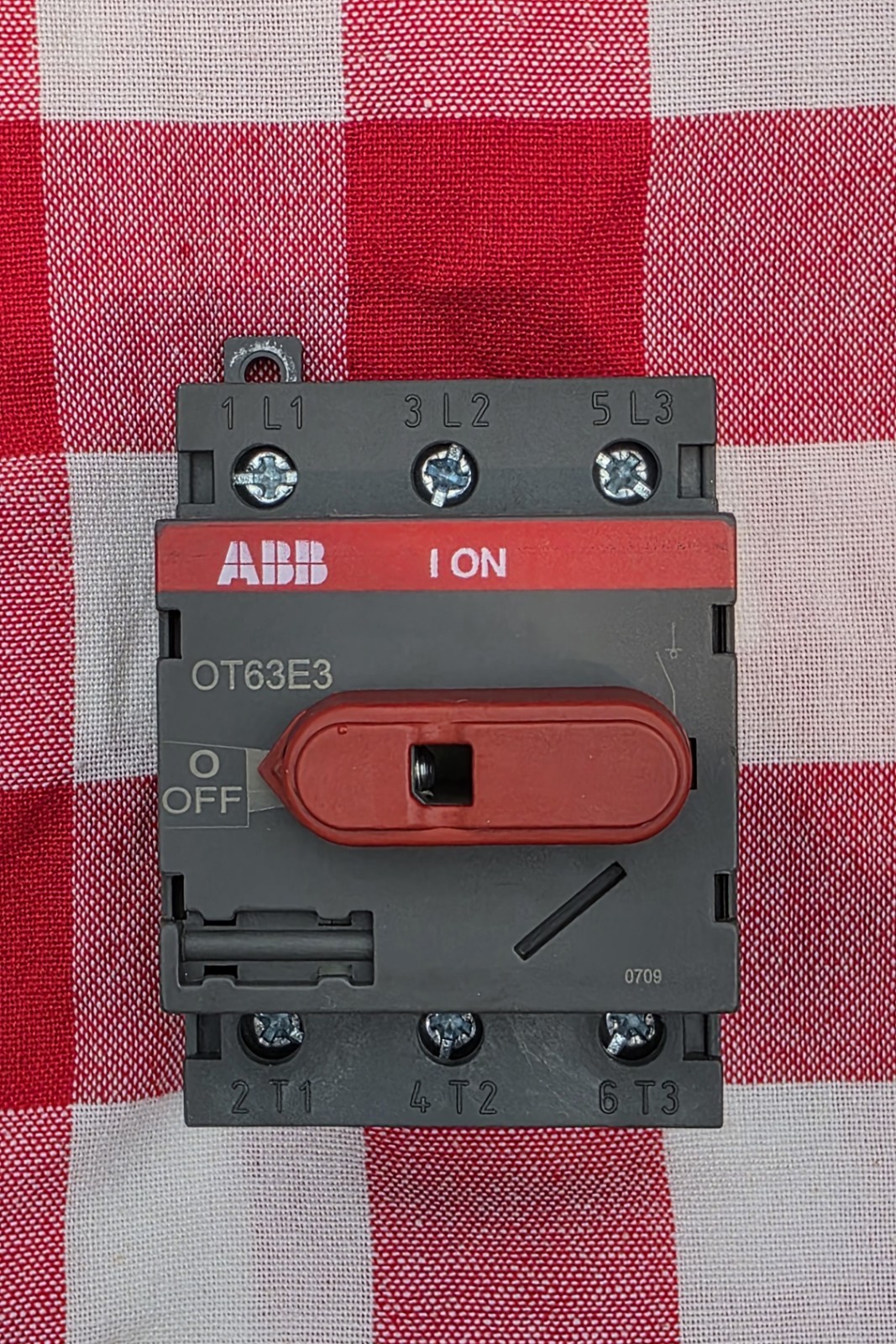 ABB OT63E3 Disconnect Switch 80A 600V Used Qty