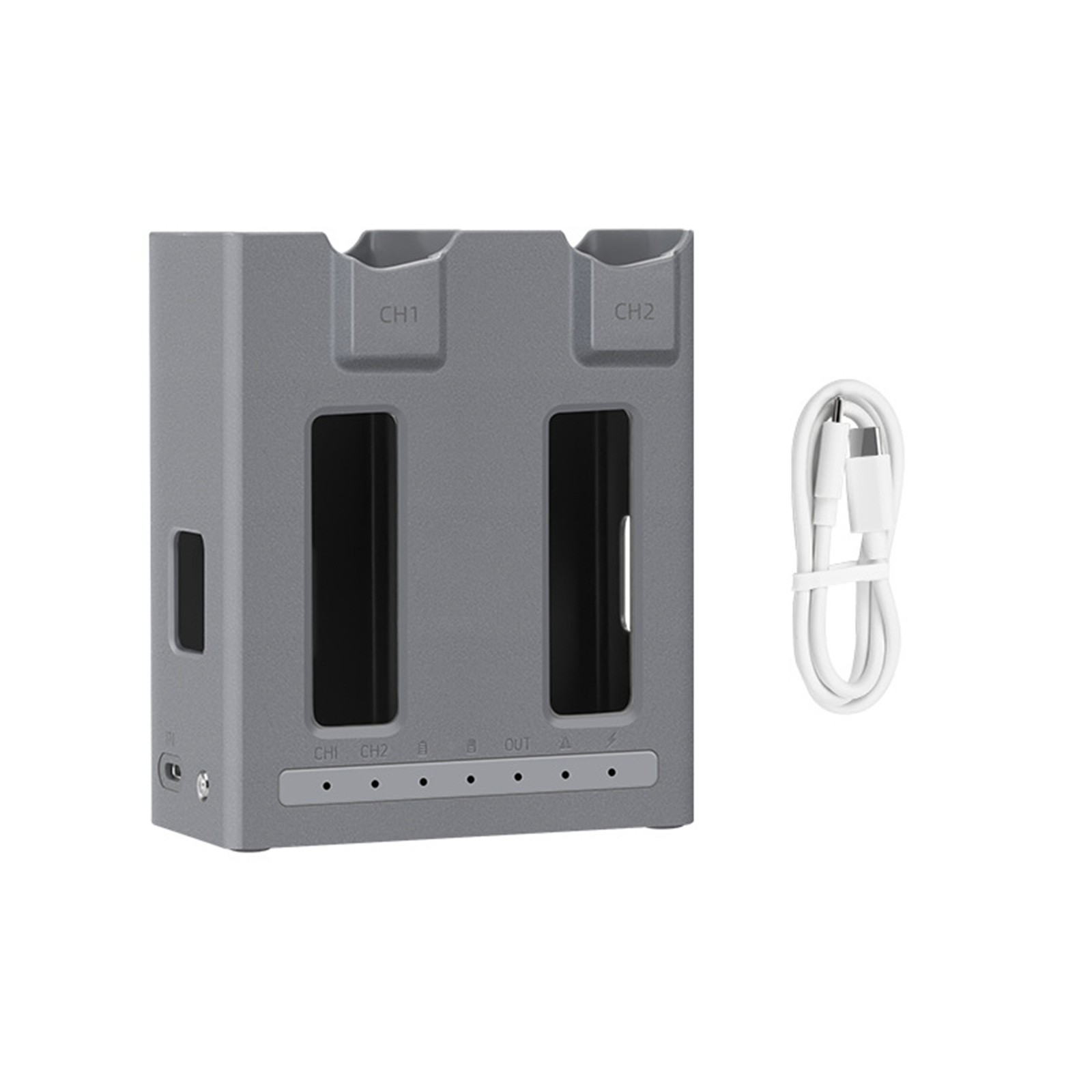 2-Way Charger for DJI Mavic 4 Pro Batteries w/USB Power Bank & Auto Sync Tech