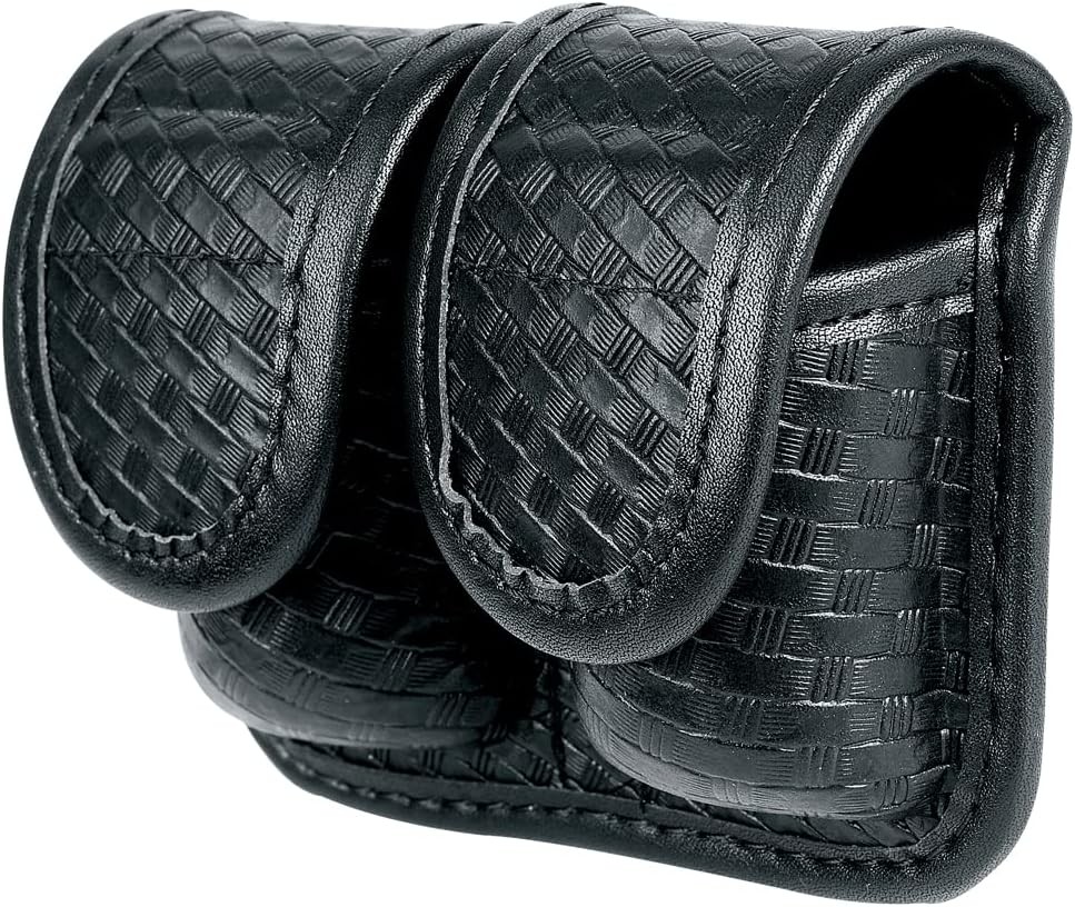 Double Speed Loader Pouch - Black Nylon - Holds Two Father's Day Gift for Dad