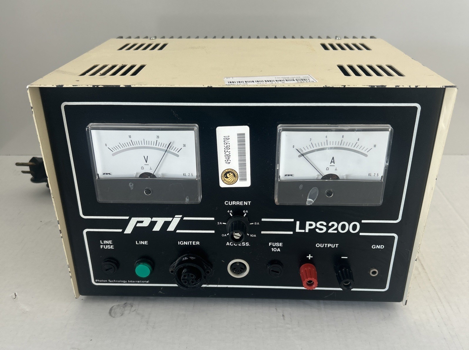 Photon Technology International PTI Lps200 Siemens Igniter Power Supply Power ON
