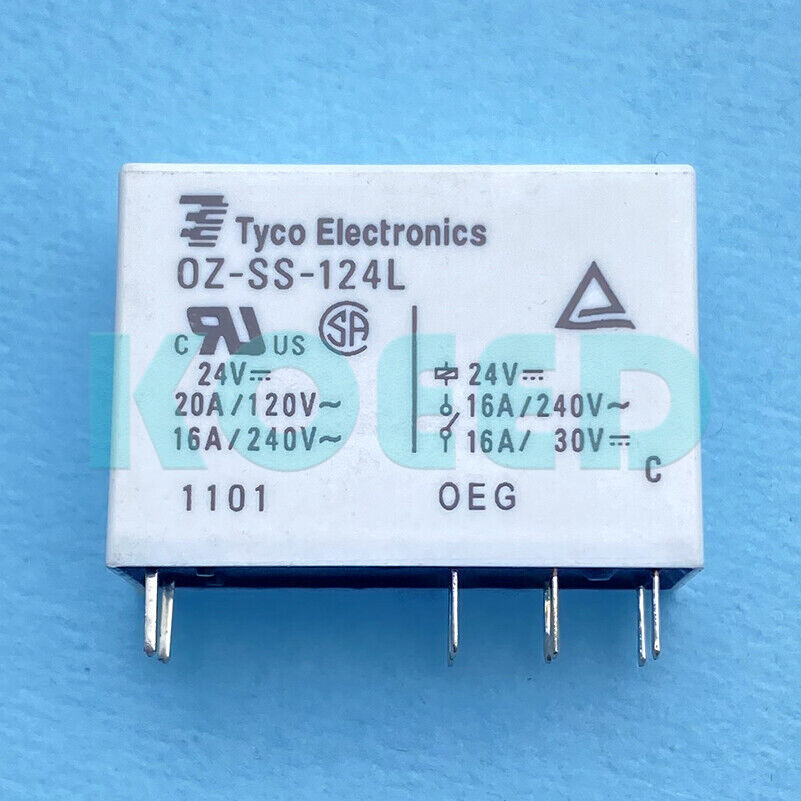 1PCS NEW OZ-SS-124L 24VDC Power Relay 8Pins