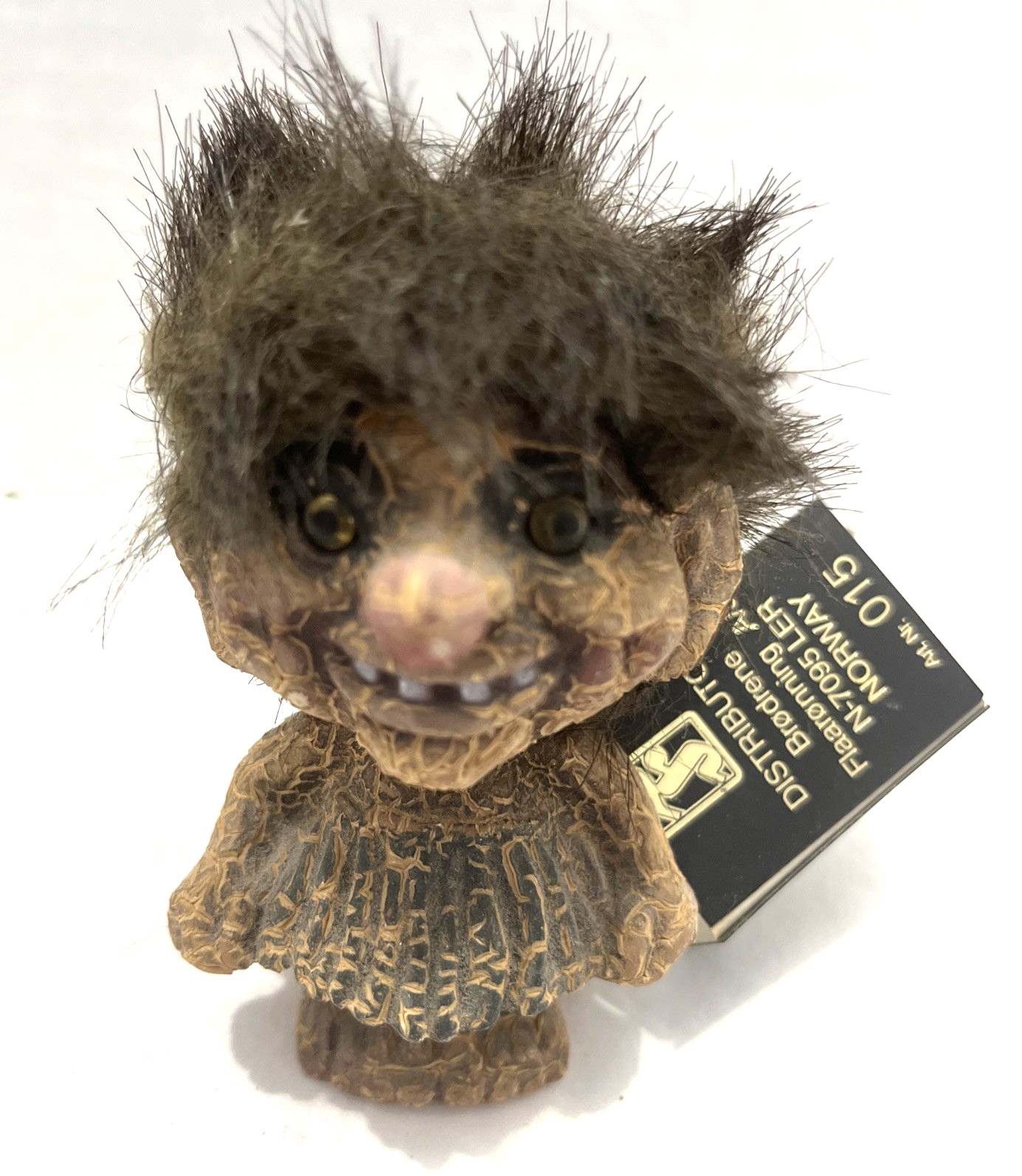 NOS Troll Nyform Norwegian  Girl Figure Vintage Art 015 with Tag
