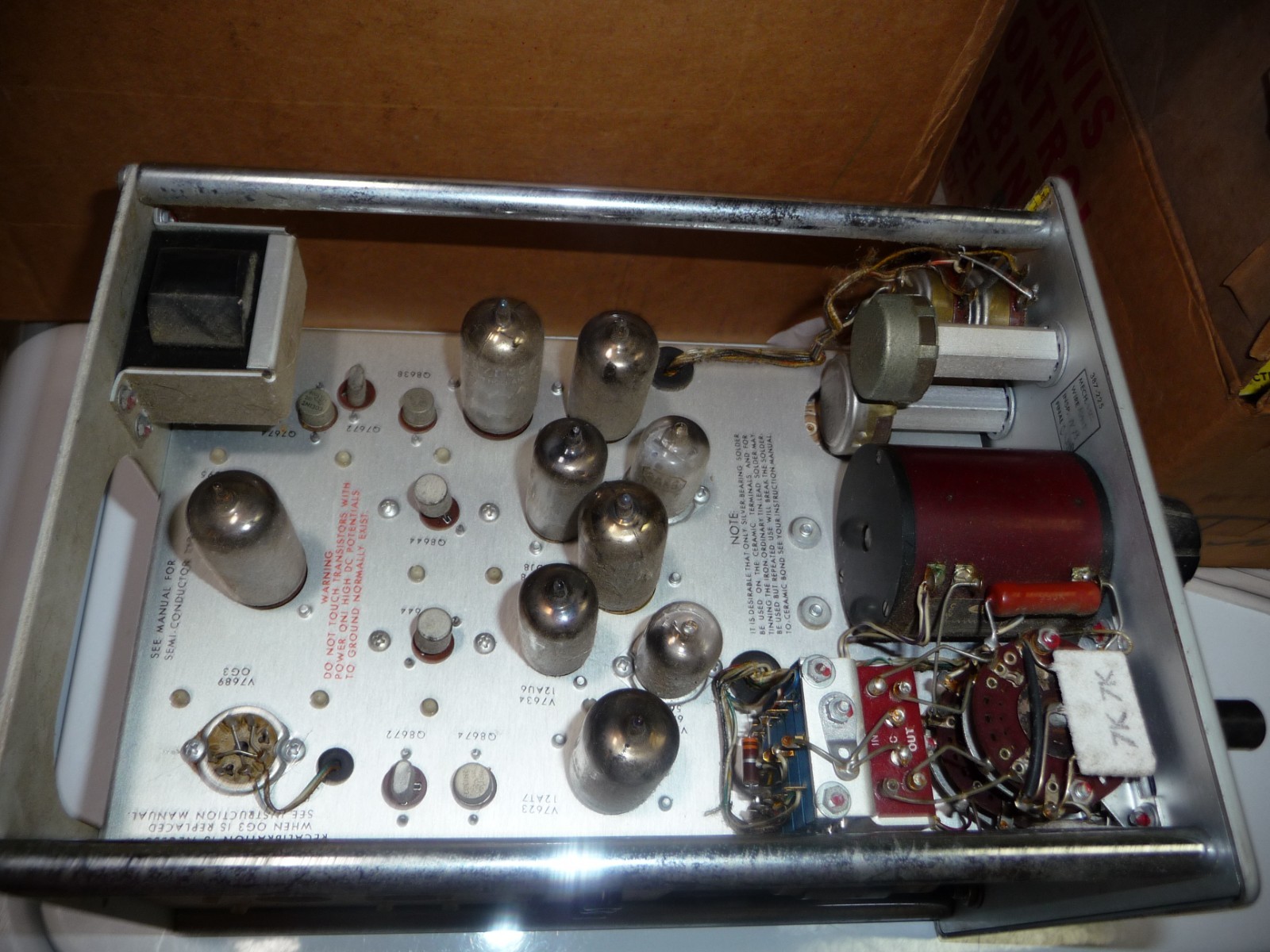 Tektronix Type Z Plug In Unit Serial