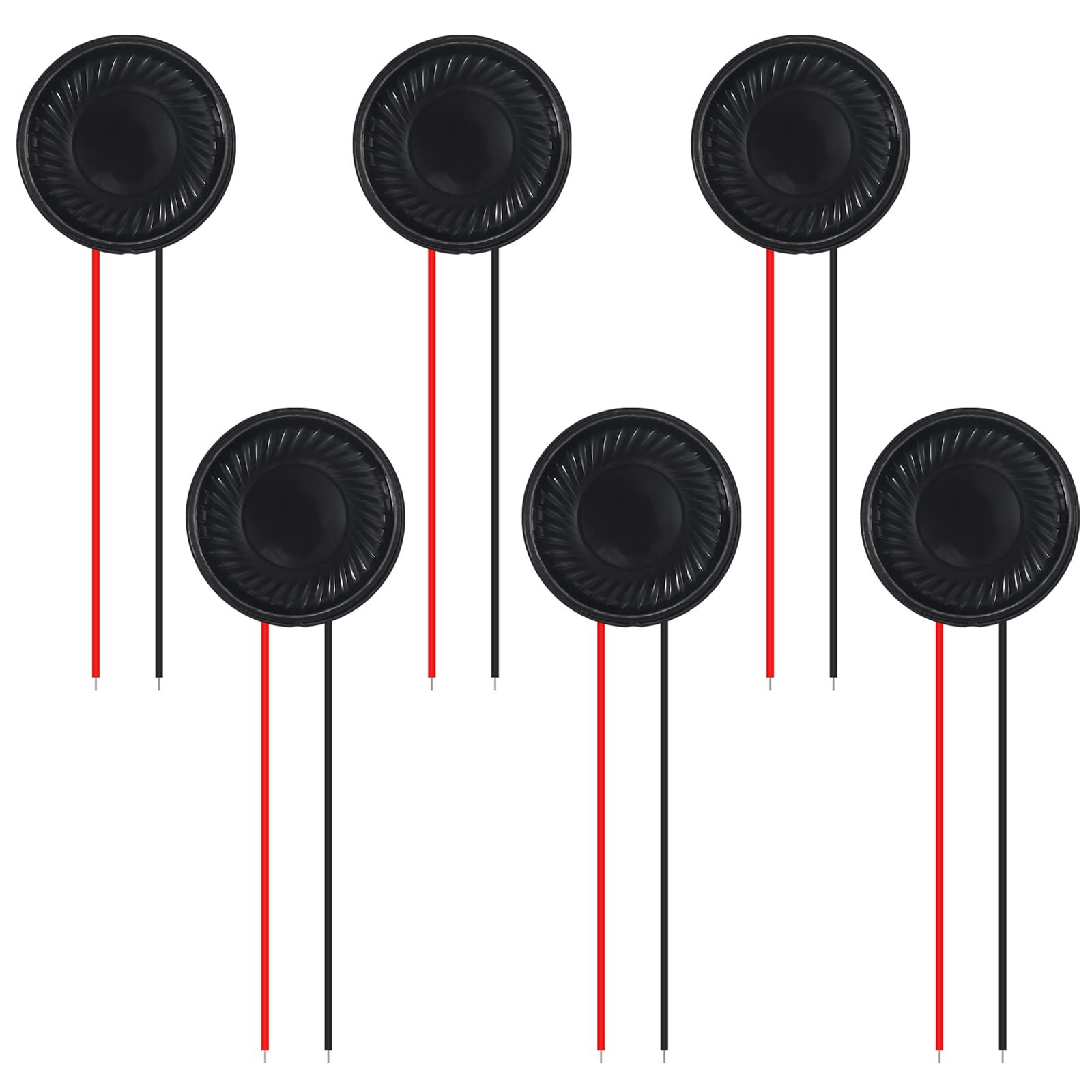 6Pcs 8 Ohm 2W Speaker 8ohm Round 28mm Loud 8 withoutTerminal
