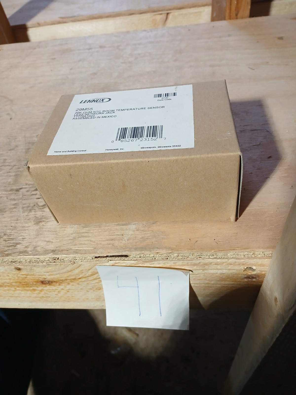 New Lennox Spectra Room Temperature Sensor Part# 29M55