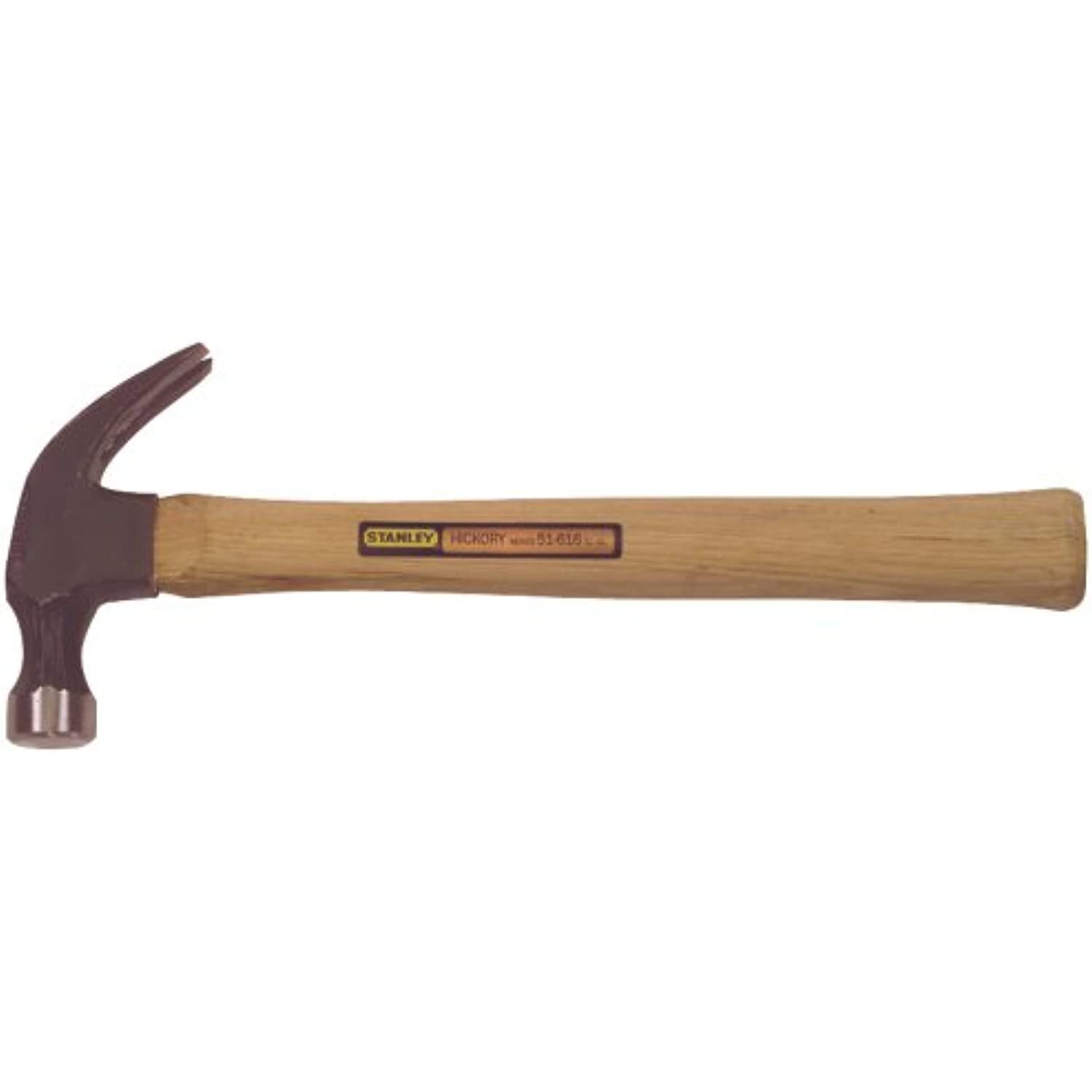 Stanley 51-616 WOOD-HANDLED NAIL HAMMER (16 OZ)