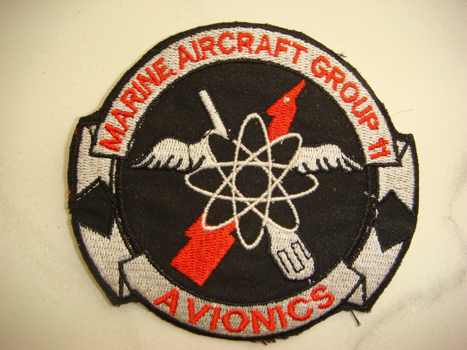 USMC MARINE AIRCRAFT GROUP MAG-11 AVIONICS, VIETNAM WAR PATCH