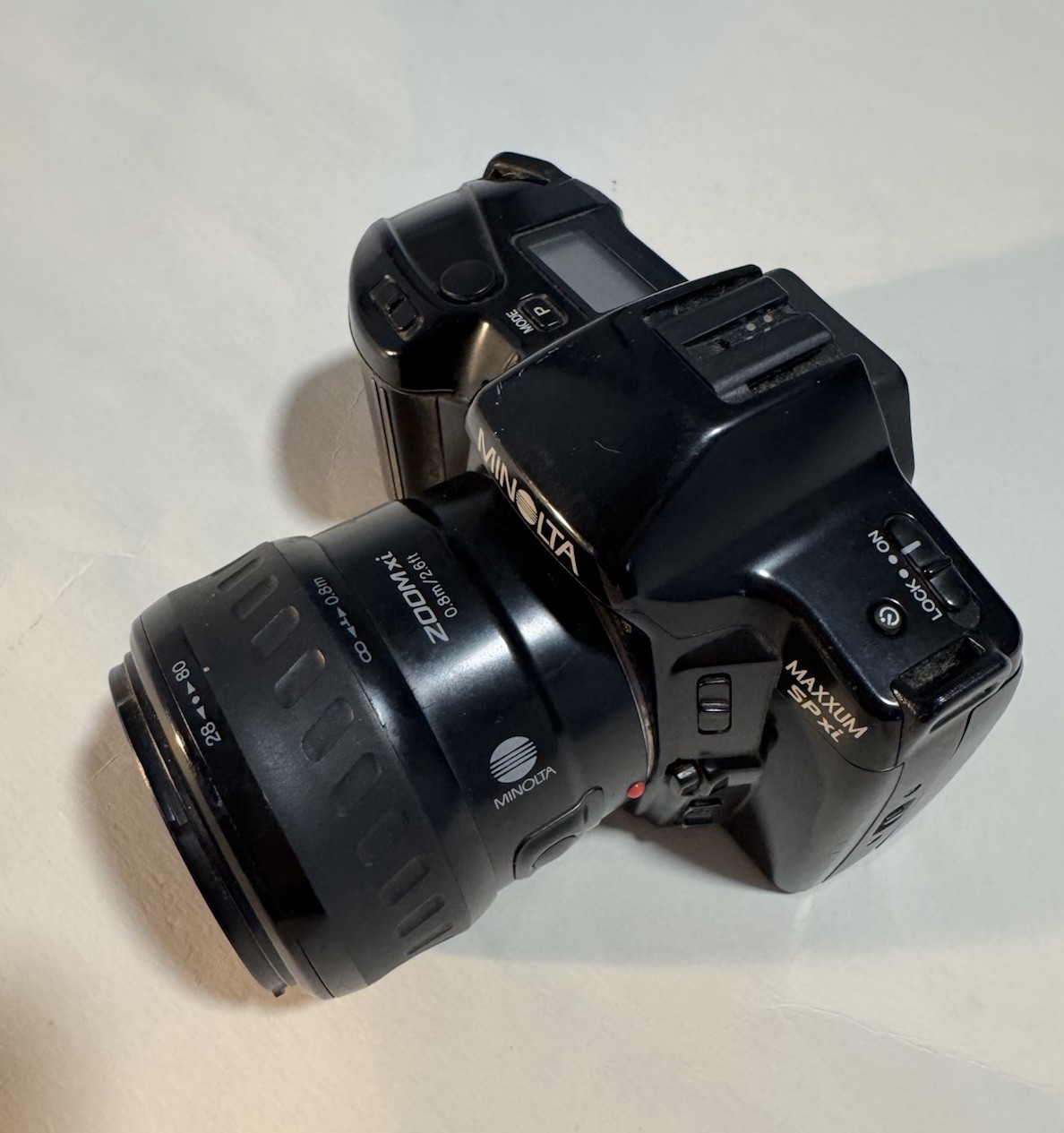 Minolta Maxxum Sp Xi and Lens 28-80mm Untested Parts Only