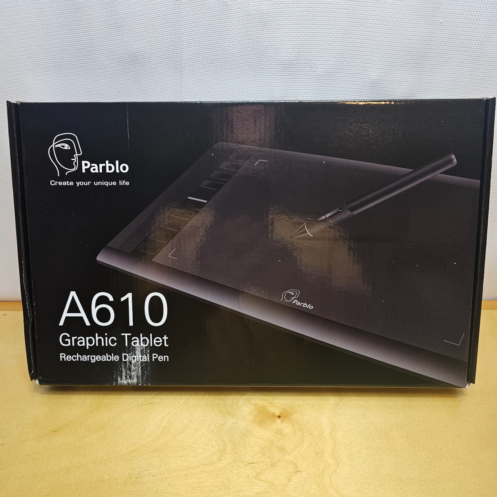 Parblo A610 Graphic Drawing Tablet~NIB