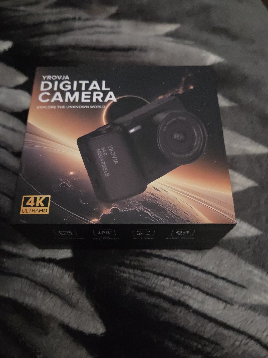 Yrovja Digital Camera 4k