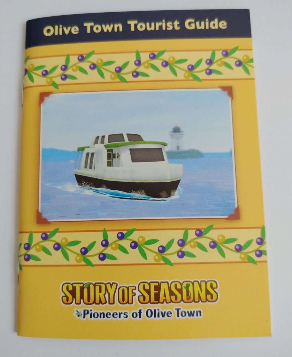 Instruction Manual Book Story of Seasons Pioneers of Olive Town Nintendo Switch
