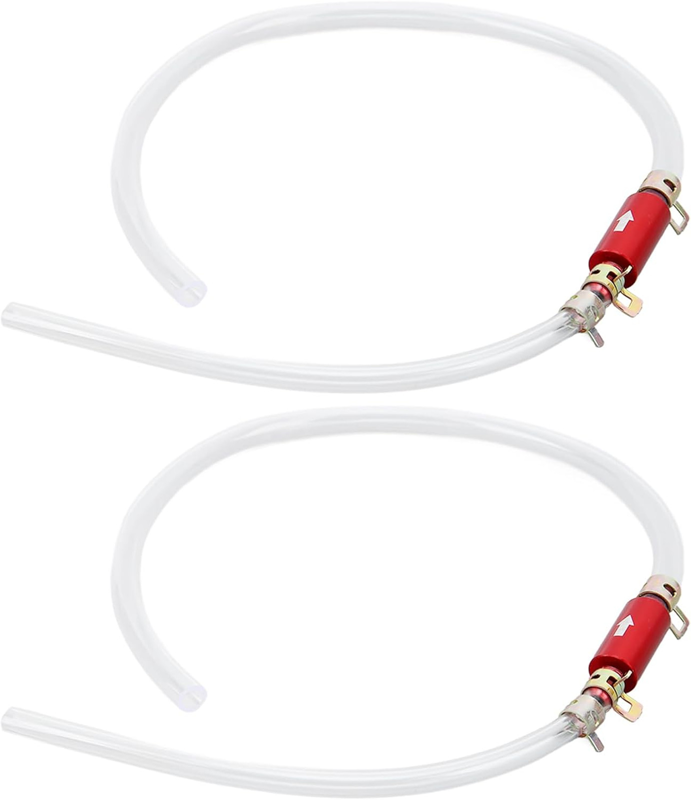 Brake Bleeder Hose Set, One Way Check Valve, 6mm Length, Universal for Cars and