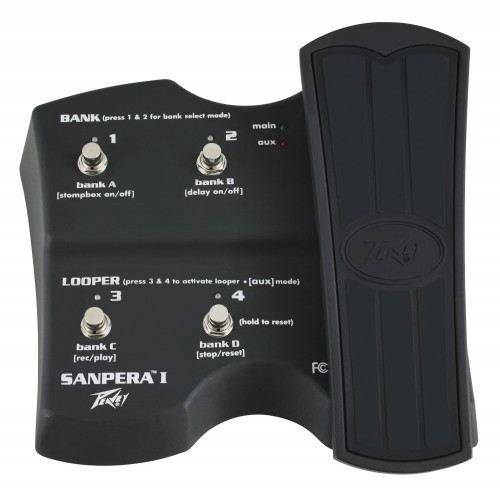 Peavey Sanpera I Roadworthy Cast-Metal Cased Guitar Foot Controller (3017540)