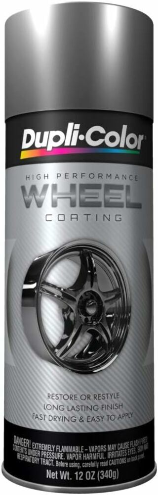 Dupli-Color HWP102 High Performance Wheel Paint Graphite - 12 oz Aerosol Can