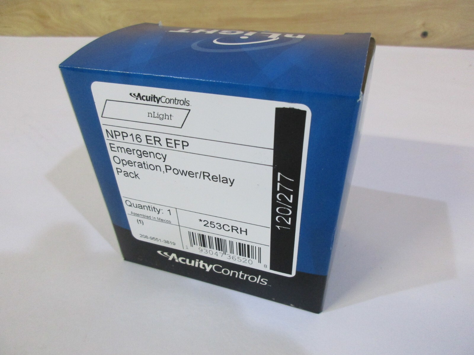 Acuity nLight NPP16 ER EFP 253CRH Emergency Power Relay Pack