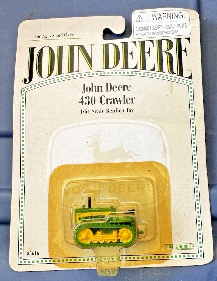 NEW - John Deere 430 Crawler 1/64 Scale #5616 ERTL Toy Tractor