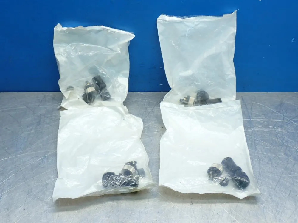 IFM WIRABLE CIRCULAR CONNECTOR, 4PCS E18165