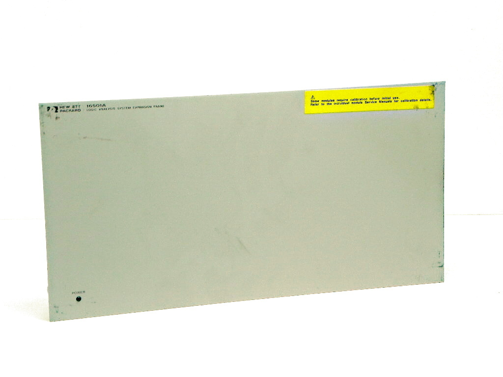 Keysight 16501-00201 Front panel with 16501-00202 Sub-panel for 16501A