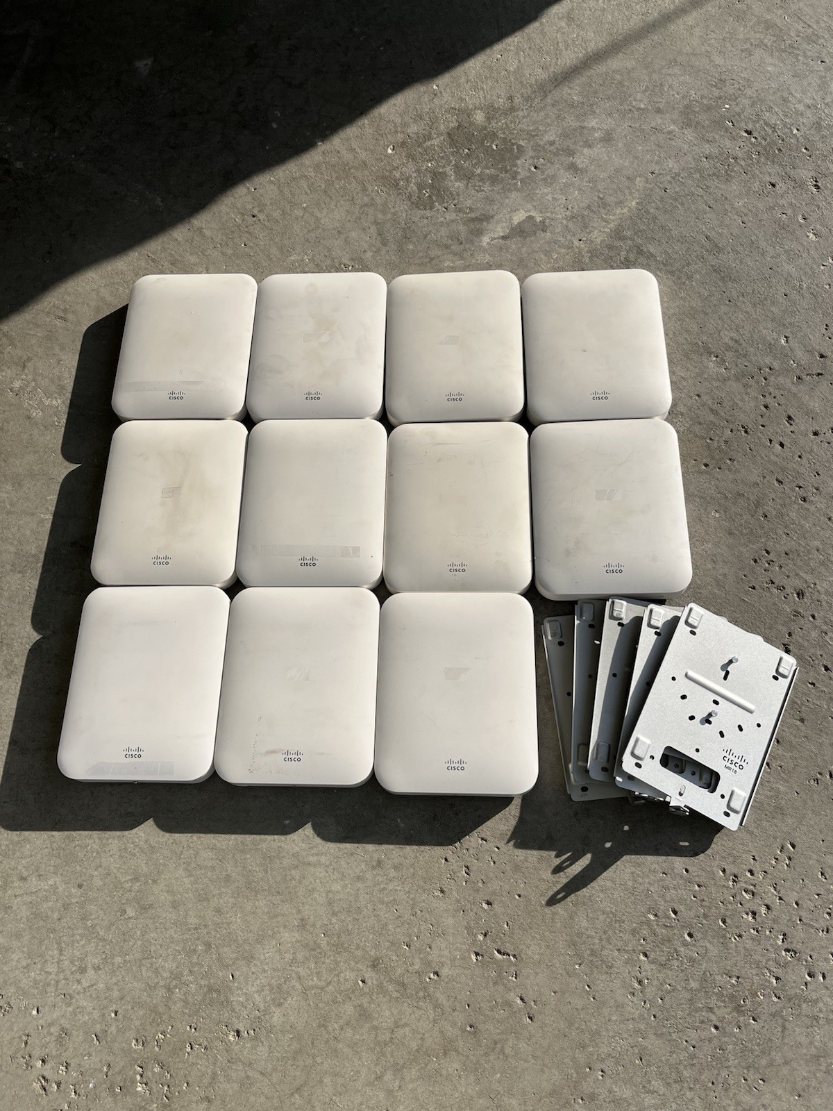 Lot of 11 Cisco Meraki MR18-HW Dual Band Wireless Access Point Unclaimed