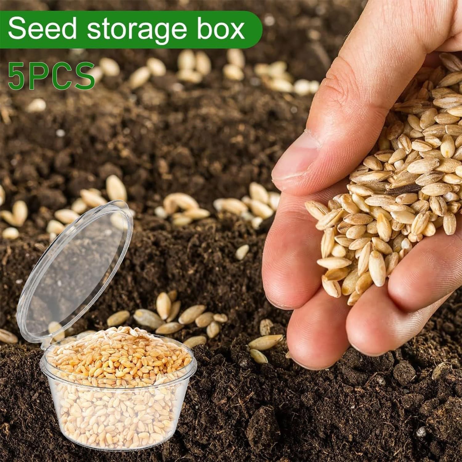 17 PCS Mini Seed Spreader, New Gardening Spreaders, Sowing Gerrn