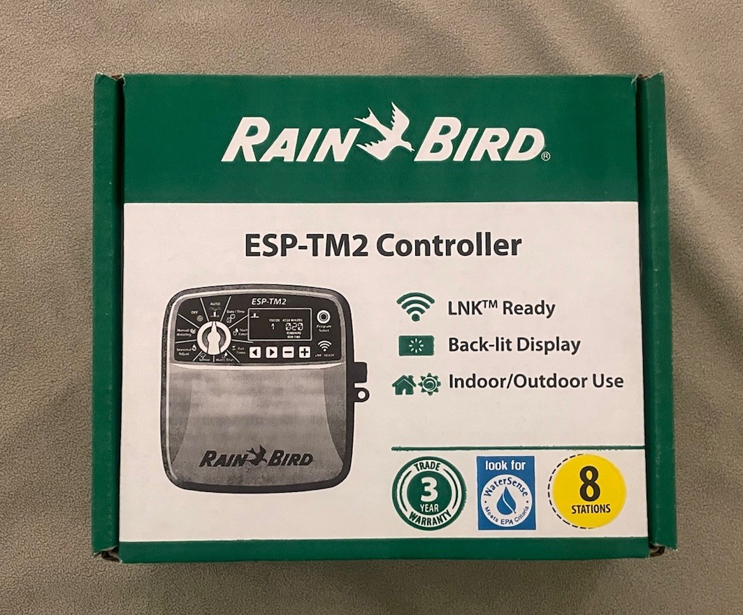 Rain Bird ESP TM2 8 Station Irrigation Controller WiFi Link Ready Working