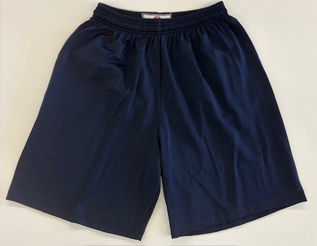 9" MOISTURE MANAGEMENT SHORTS-NAVY-SMALL
