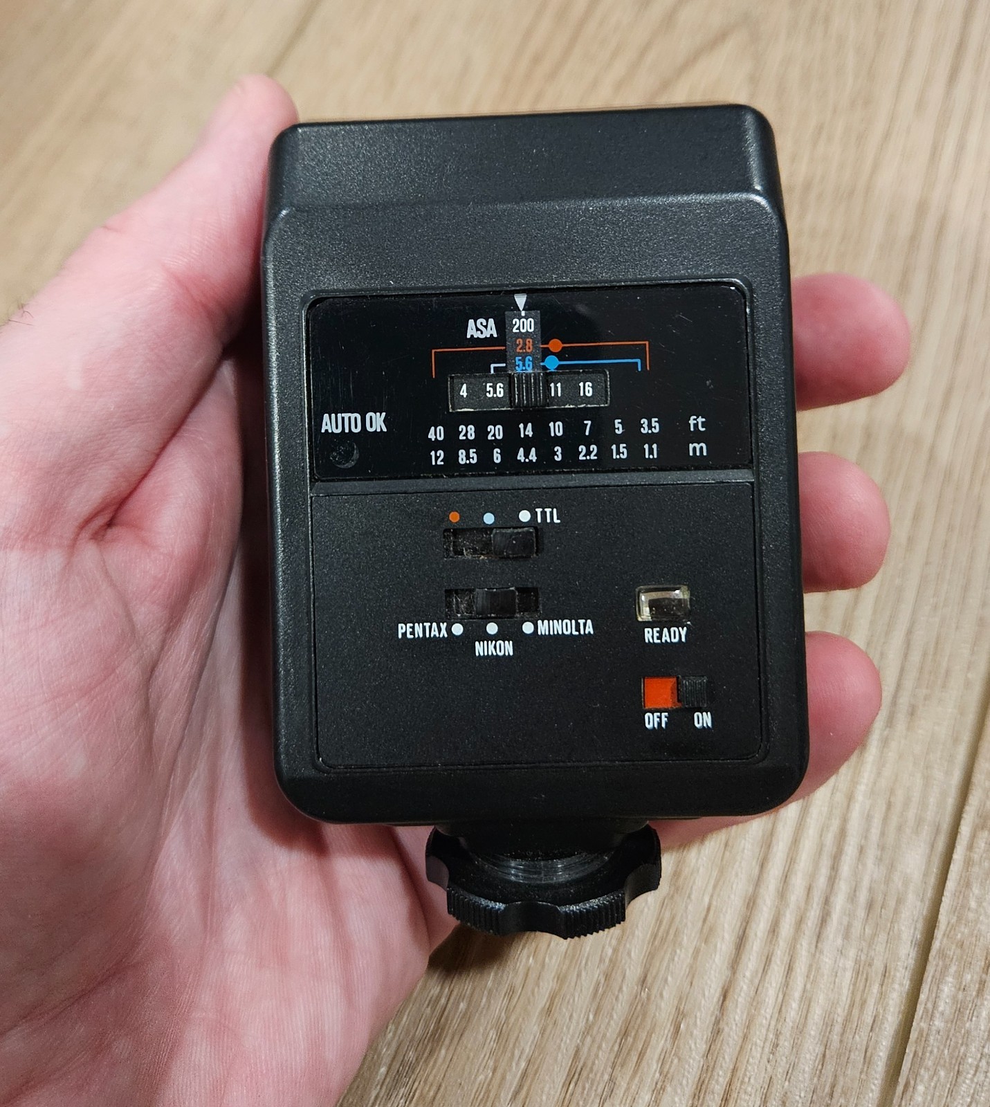 Albinar 87 TTL Dedicated TTL Flash for Pentax Nikon or Minolta UNTESTED