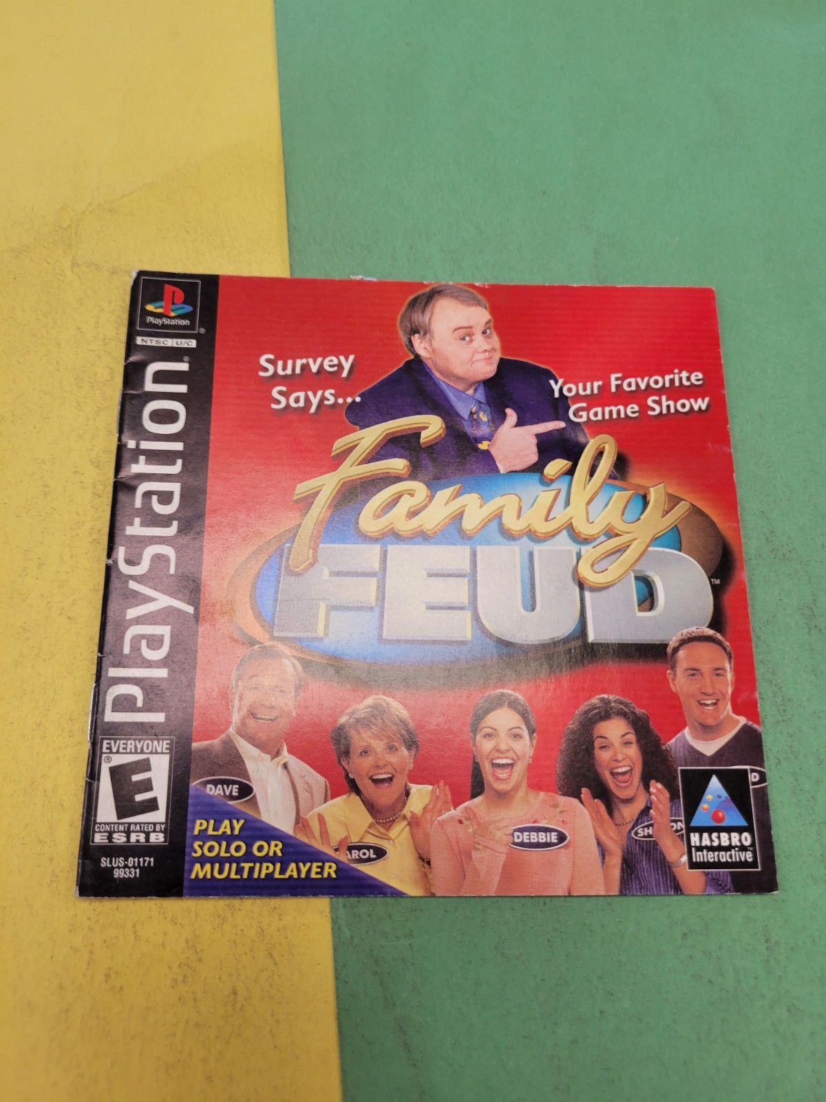 Family Fued | PS1 | Manual Only
