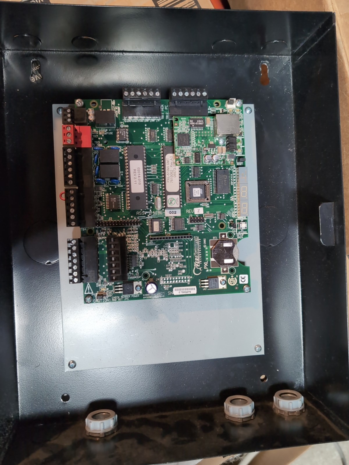 KERI SYSTEMS PXL-510W SMT ACCESS CONTROLLER LAN-520