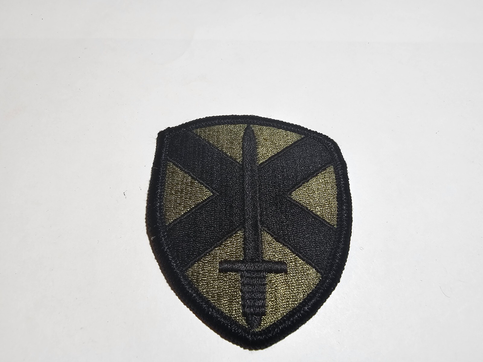 U.S. ARMY 10th PERSONNEL COMMAND PATCH SHOULDER INSIGNIA SUBDUED OD PERSCOM US