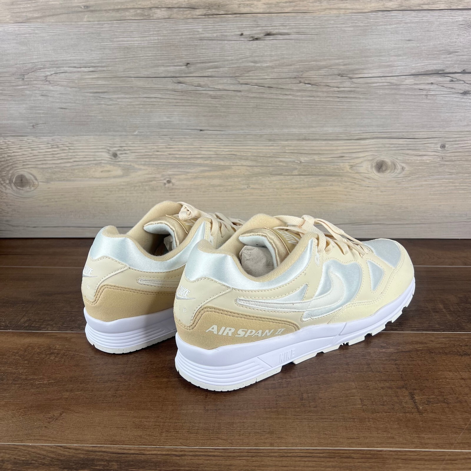 Nike Air Span 2 Cream Mens Size 10 BQ8164 200